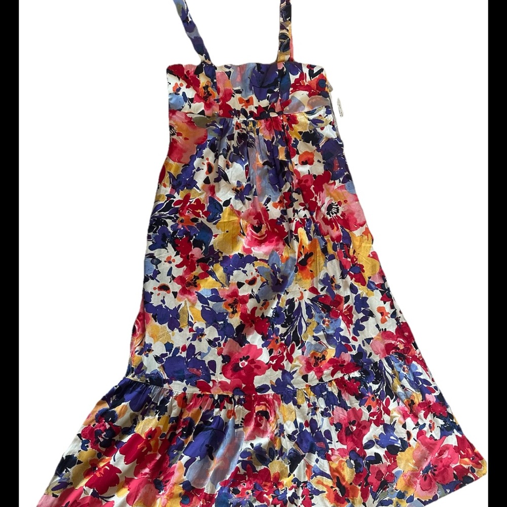 London Times Sleeveless Size 4 Women’s Summer Dress Multicolor